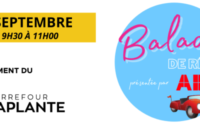 La 14e édition de la Balade de Rêve passera de nouveau au Carrefour Laplante !